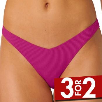 Sloggi Shore Dottyback Bikini Tanga Cerise polyester Large Dame
