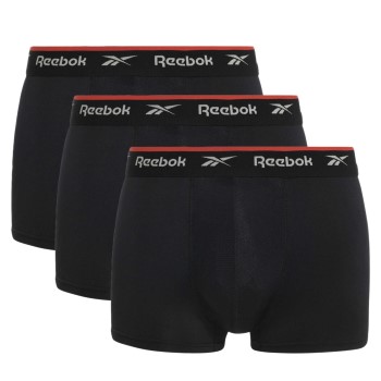 Bilde av Reebok 3p Redgrave Sports Trunk Svart Polyester Small Herre