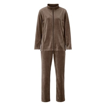 Damella Velour Plain Suit