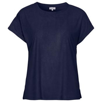 Bilde av Damella Bamboo Stretchterry T-shirt Marine Large Dame