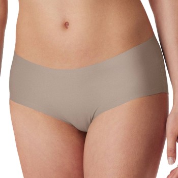 Schiesser Truser Invisible Cotton Hipster Panty Beige 36 Dame