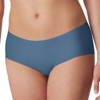 Schiesser Truser Invisible Cotton Hipster Panty Blå 42 Dame