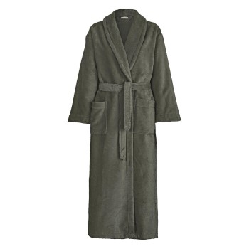 Bilde av Damella Modal Terry Robe Oliven Small Dame