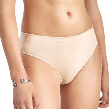 Bilde av Bread And Boxers High Waist Brief Truser Beige Modal Small Dame