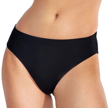 Bilde av Bread And Boxers High Waist Brief Truser Svart Modal Large Dame