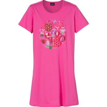 Bilde av Trofe Tea Time Big Tee Rosa Bomull Small Dame