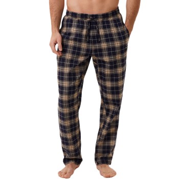 Bilde av Björn Borg Core Pyjama Pants Blå/brun Bomull Large Herre