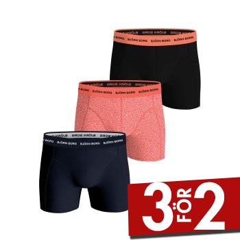 Bj&ouml;rn Borg Kalsonger 3P Cotton Stretch Boxer 1565 Flerf&auml;rgad-2 bomull Medium Herr