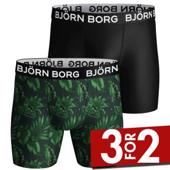 Bilde av Björn Borg 2p Performance Boxer 1572 Multi-colour-2 Polyester Medium Herre