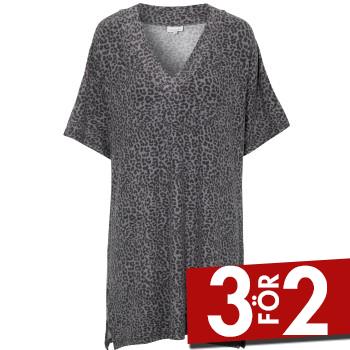 Alternativ bild 0 för Damella Knitted Lounge Tunic Leopard Large Dam