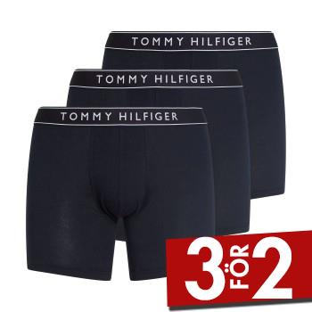 Tommy Hilfiger Kalsonger 3P Essentials Boxers M&ouml;rkbl&aring; bomull Medium Herr