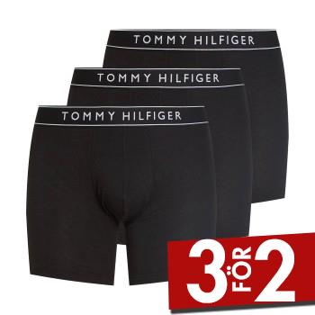Tommy Hilfiger Kalsonger 3P Essentials Boxers Svart bomull Medium Herr