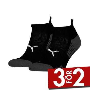 Puma Strumpor 2P Sport Cushioned Sneaker Socks Svart Strl 35/38