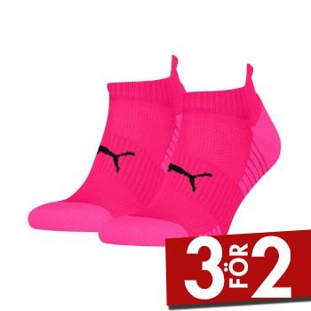 Puma Strumpor 2P Sport Cushioned Sneaker Socks Rosa Strl 43/46