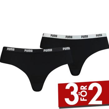 Puma Trosor 2P Women Microfiber Brazilian Svart X-Small Dam