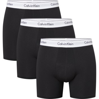 Bilde av Calvin Klein 3p Modern Cotton Stretch Boxer Brief Svart Bomull Medium Herre