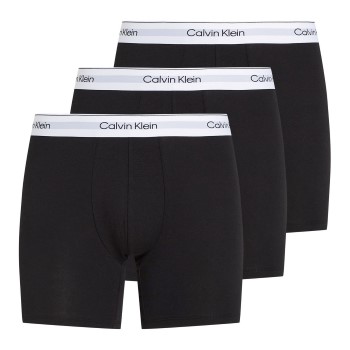 Bilde av Calvin Klein 3p Modern Cotton Stretch Boxer Brief Svart Bomull Medium Herre