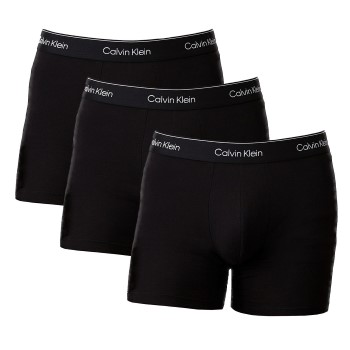 Calvin Klein 3P Modern Cotton Stretch Boxer Brief Helsvart bomull Medium Herre