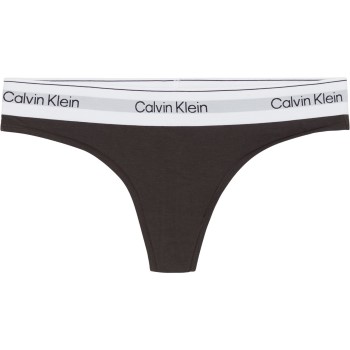 Bilde av Calvin Klein Truser Modern Cotton Naturals Thong Brun Medium Dame