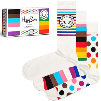 Bilde av Happy Socks Strømper 3p Pride Socks Gift Set Mixed Bomull Str 36/40