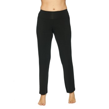 Bilde av Lady Avenue Bamboo Lounge Pants Svart Bambus Large Dame