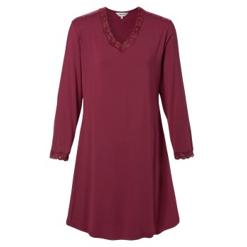 Lady Avenue Bamboo Nightdress With Long Sleeve