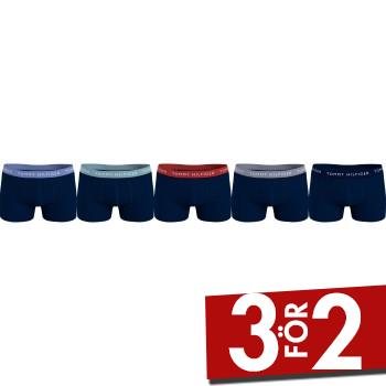 Tommy Hilfiger Kalsonger 5P WB Trunk Marin bomull Medium Herr