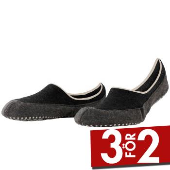 Falke Strumpor Cosyshoe Men Sneaker Socks Antracit ull Strl 43/44 Herr