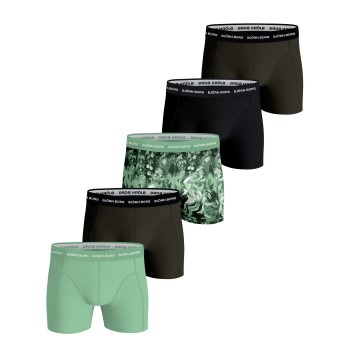 Bilde av Björn Borg 5p Cotton Stretch Boxer 1719 Mixed Bomull Small Herre