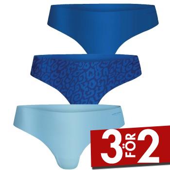 Bj&ouml;rn Borg Trosor 3P Performance Thong 1739 Bl&aring;/Ljusbl&aring; Small Dam
