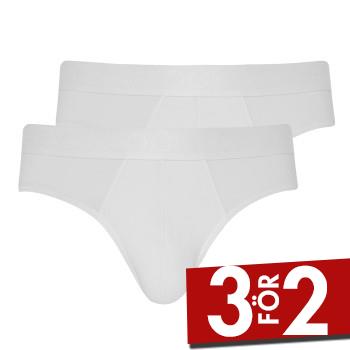 Jockey Kalsonger 2P Microfiber Air Brief Vit polyamid Small Herr