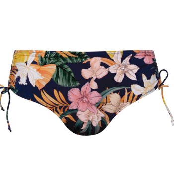 Rosa Faia Tropical Sunset Bikini Bottom Blå m blomster 38 Dame