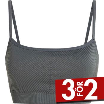 Calvin Klein BH Sport Seamless Medium Impact Bra Gr&ouml;n polyester Medium Dam