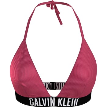 Bilde av Calvin Klein Instense Power Triangle Bikini Top Rosa Nylon Medium Dame