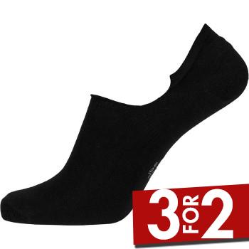 JBS Strømper 2P No Show Socks Sort Str 40/47 Herre