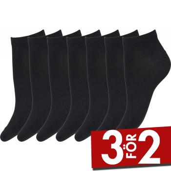 JBS Strumpor 7P Bamboo Anklet Socks Svart Strl 45/48 Herr