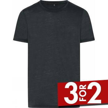 JBS of Denmark Wool T-shirt Svart ull
