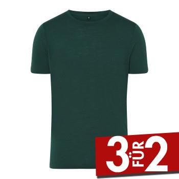 JBS of Denmark Wool T-shirt Grün Wolle XX-Large Herren