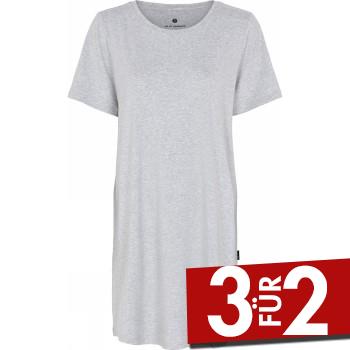JBS of Denmark Bamboo FSC Blend Long T-shirt Hellgrau Large Damen