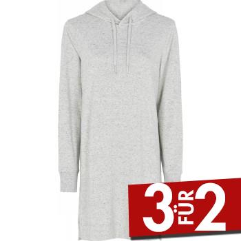 JBS of Denmark Bamboo Hoodie Dress Hellgrau Medium Damen