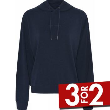 JBS of Denmark Bamboo FSC Hoodie Marine X-Small Dame