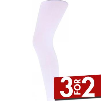 Decoy 60 Den 3D Microfiber Capri Leggings Hvit polyamid 3XL Dame