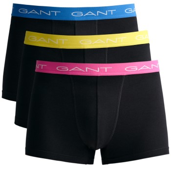 Bilde av Gant 3p Cotton Trunks Rosa Bomull Medium Herre