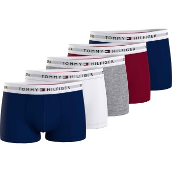 Tommy Hilfiger 5P Signature Cotton Essential Trunk Mixed bomull Medium Herre