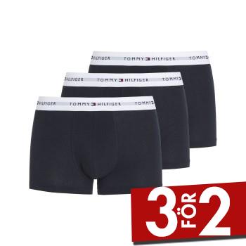 Tommy Hilfiger Kalsonger 3P Signature Essential Cotton Trunk Marin bomull Small Herr