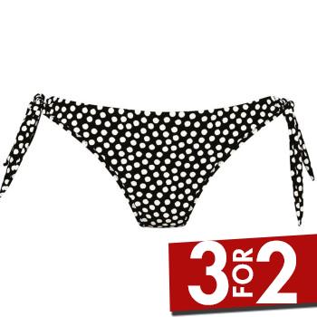 Rosa Faia Summer Dot Bikini Bottom Sort/Hvid 38 Dame billede