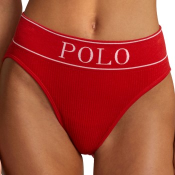 Bilde av Polo Ralph Lauren Truser High Waist Brief Rød Large Dame