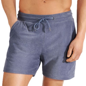 Bilde av Bread And Boxers Terry Shorts Lysblå økologisk Bomull Large Herre