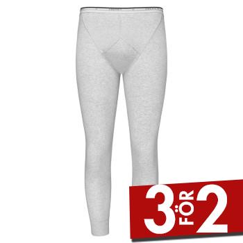 Jockey Spurt Cotton Long Johns Grå bomull Small Herr