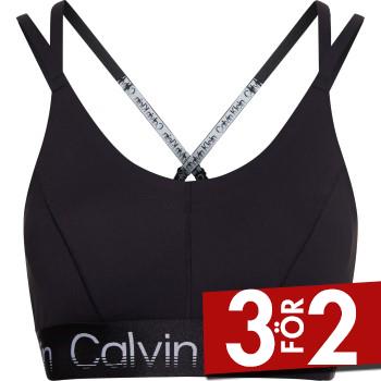 Calvin Klein BH Sport High Support Sports Bra Svart Small Dam